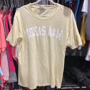 Texas A&M comfort colors t shirt